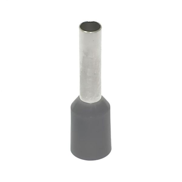 TERMINAL PRE-ISOLADO TIPO TUBULAR CINZA 4,0MM