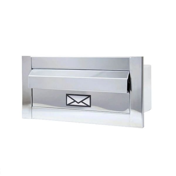 CAIXA DE CORRESPONDÊNCIA INOX PEQUENA 15X30CM 0021 RMC