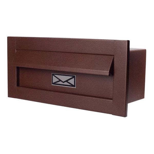 CAIXA DE CORRESPONDÊNCIA INOX PEQUENA 15X30CM CORTEN 0043 RMC