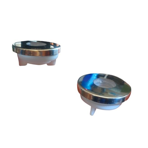 KIT PORCA / REFORÇO / CANOPLA INOX RETA 304 CN-016E ICO METAIS