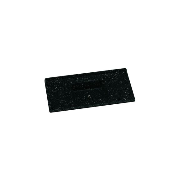 PIA SINTÉTICA STANDARD GRANITADA 100X50CM PRETO 505208 A.J. RORATO