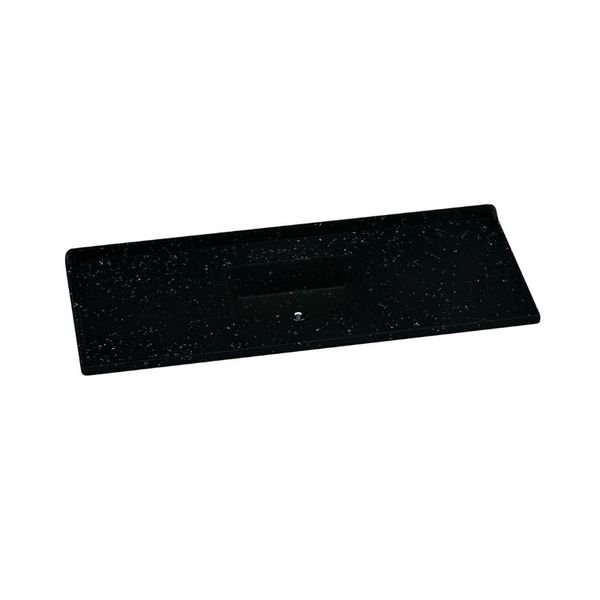 PIA SINTÉTICA STANDARD GRANITADA 140X50CM PRETO A.J. RORATO