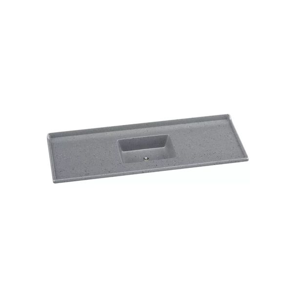 PIA SINTÉTICA STANDARD GRANITADA 150X50CM CINZA 505710 A.J. RORATO