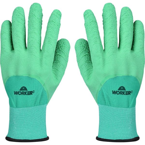 LUVA LÁTEX POLIESTER WK11 TAM. 9"G 931357 WORKER