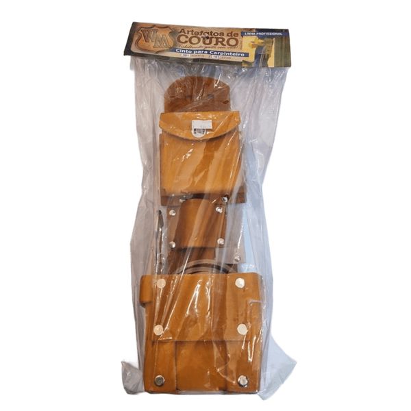 CINTO DE COURO CARPINTEIRO LUXO 101 WM COUROS