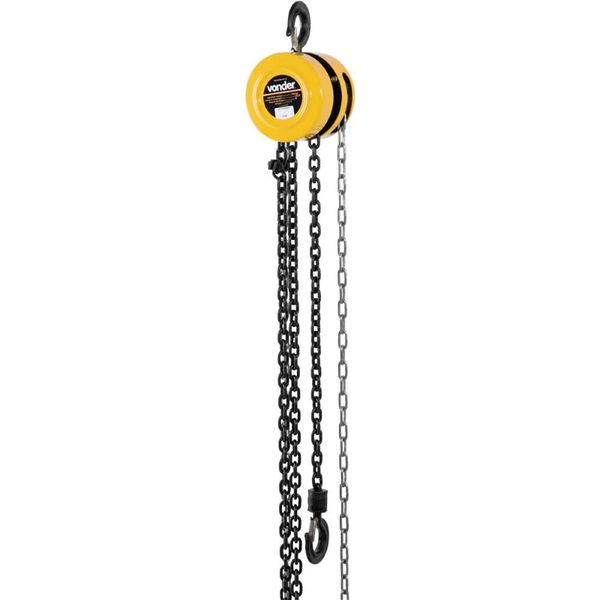 TALHA MANUAL 500KG ELEVAÇÃO 3 METROS 6143005030 VONDER