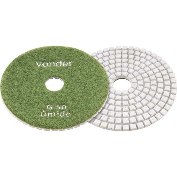 DISCO LIXA DIAMANTADO ÚMIDO 4" G50 1264400050 VONDER