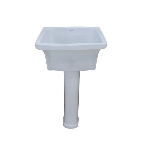 TANQUE LOUÇA COM COLUNA 20 LITROS BRANCO 23001 SANTA CLARA