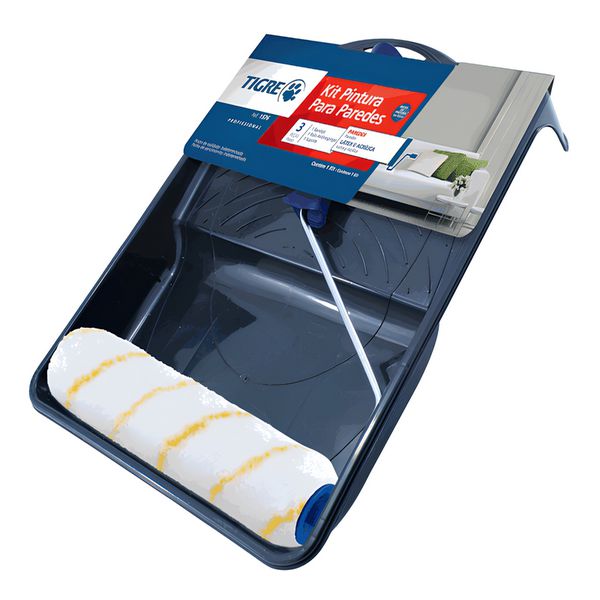 KIT PARA PINTURA ECONÔMICO ANTIRRESPINGO 1576 61576000 TIGRE