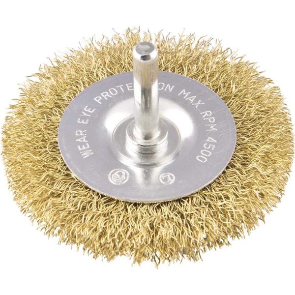 ESCOVA DE AÇO CIRCULAR 3X3/8" HASTE 1/4" 6325003140 VONDER