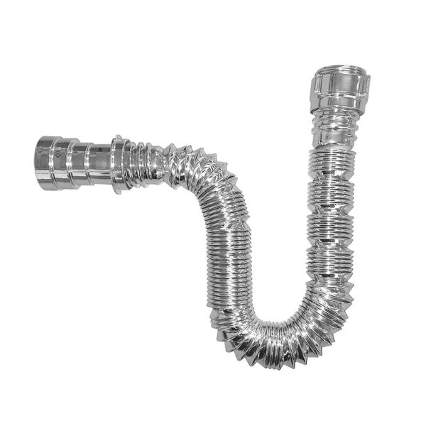 SIFÃO SANFONADO UNIVERSAL SUPER CROMADO SSUS2 ASTRA