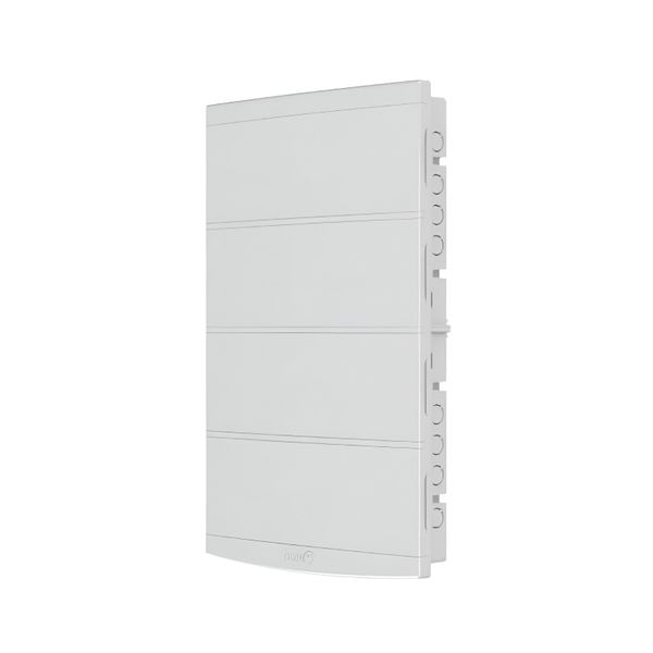QUADRO DE DISTRIBUIÇÃO EMBUTIR SLIM DISJUNTOR 64D SEM BARRAMENTO BRANCO TIGRE