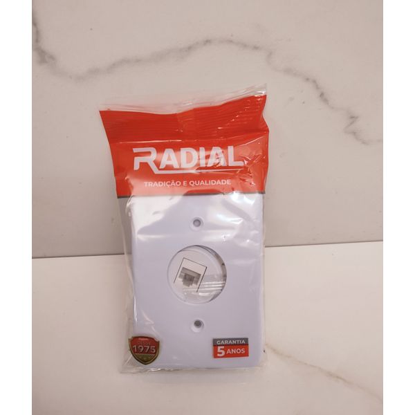 TOMADA REDE RJ45 POLLAR 4X2 1402.025 RADIAL