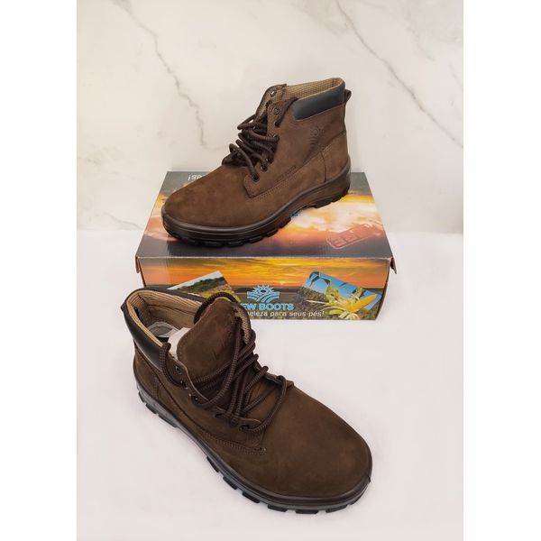COTURNO FIRE DISCOVERY BICO PVC NOBUCK CAFÉ NEW BOOTS