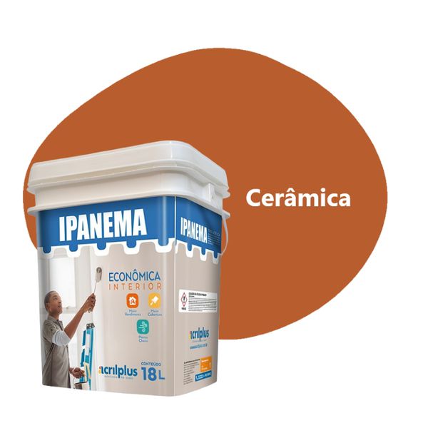 TINTA ECONÔMICA IPANEMA CERÂMICA 18 LTS ACRILPLUS