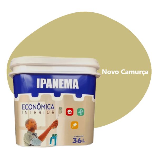 TINTA ECONÔMICA IPANEMA NOVO CAMURÇA 3,6 LTS ACRILPLUS