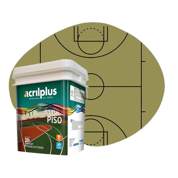 TINTA PISO FLEX CONCRETO 18 LTS ACRILPLUS