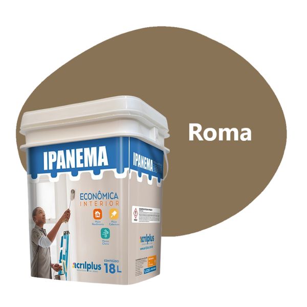 TINTA ECONÔMICA IPANEMA ROMA 18 LTS 150035 ACRILPLUS