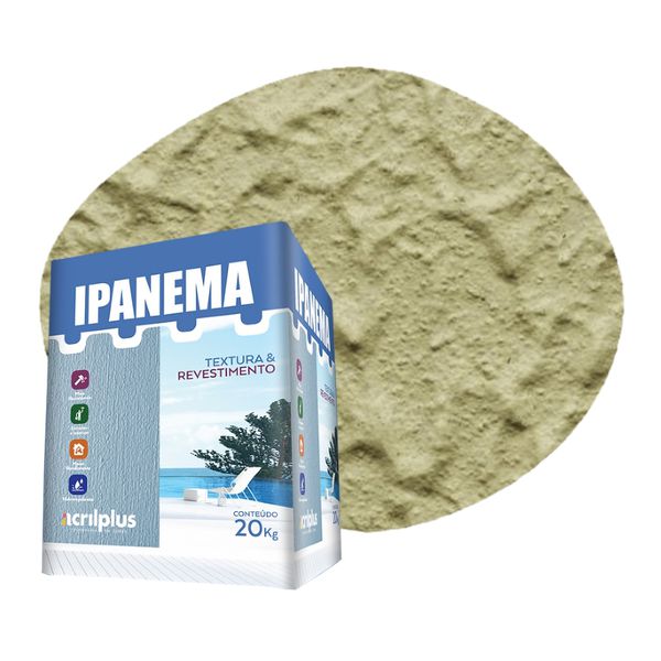 TEXTURA IPANEMA CHAMPAGNE CAIXA 20 KG ACRILPLUS