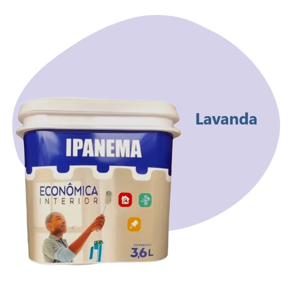 TINTA ECONÔMICA IPANEMA LAVANDA 3,6 LTS ACRILPLUS