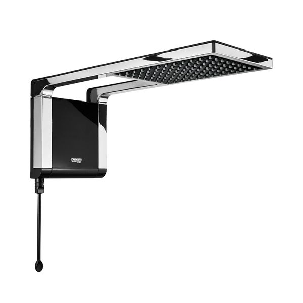 CHUVEIRO ACQUA STORM ULTRA BLACK CROMADO 7800W 220V 7510054 LORENZETTI