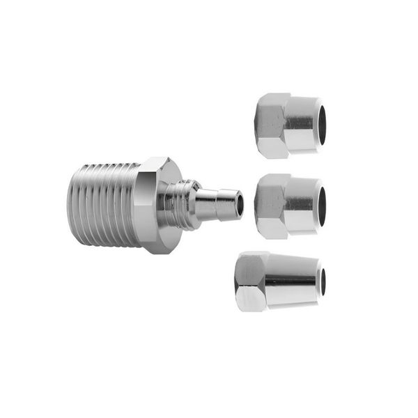 ADAPTADOR PARA FILTRO CROMADO 1/2" SAÍDA 1/4" BLUKIT