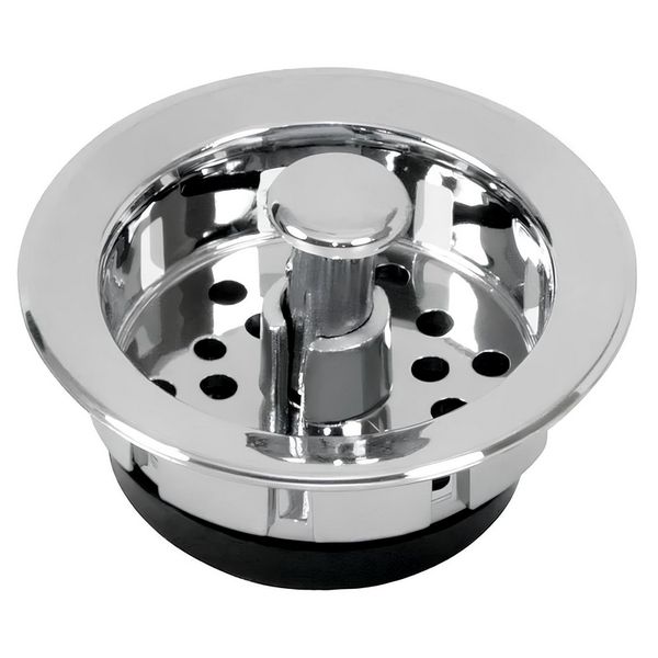 CESTINHA PARA VÁLVULA AMERICANA ABS CROMADA COMPLETA (G) 00781 ARAÚJO METAIS