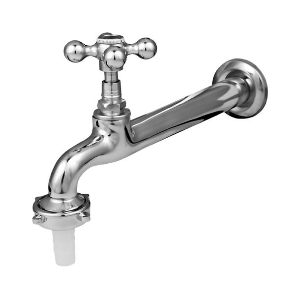 TORNEIRA PARA PIA METAL 18CM COM BICO 1/2 X 3/4 C-33 01158 ARAÚJO METAIS