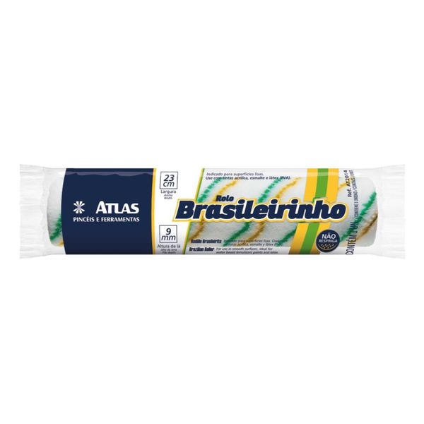 ROLO LA SINTETICA POLIAMIDA BRASILEIRINHO AT2014 23CM ATLAS