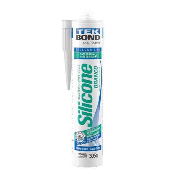 SILICONE BASE D´AGUA BRANCO 305 GR 22141001000 SAINT GOBAIN