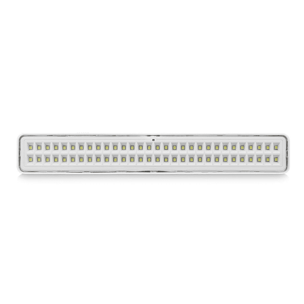 LUMINÁRIA EMERGÊNCIA LED 4W 60 LEDS BIVOLT 6500K BRANCO ELGIN