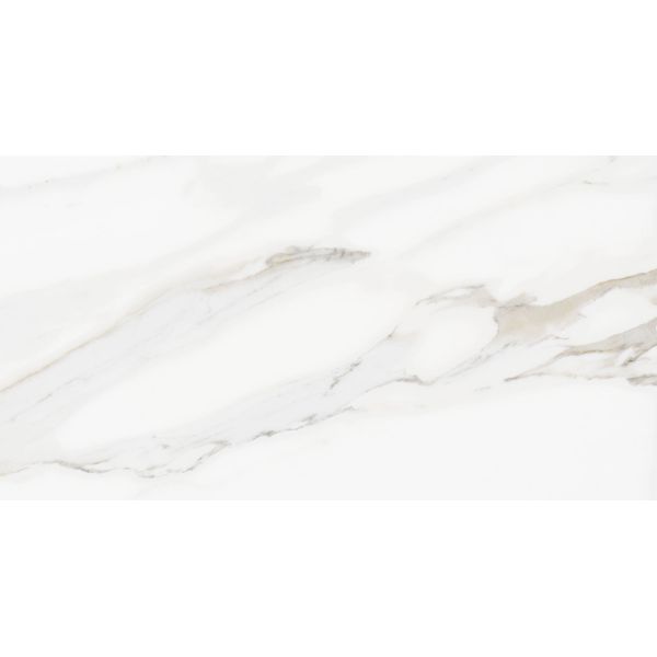 PISO POLIDO SUPRA CALACATA IMPERIAL LUX P63509 63X122 (CX 2,30M²) P63509 EMBRAMACO