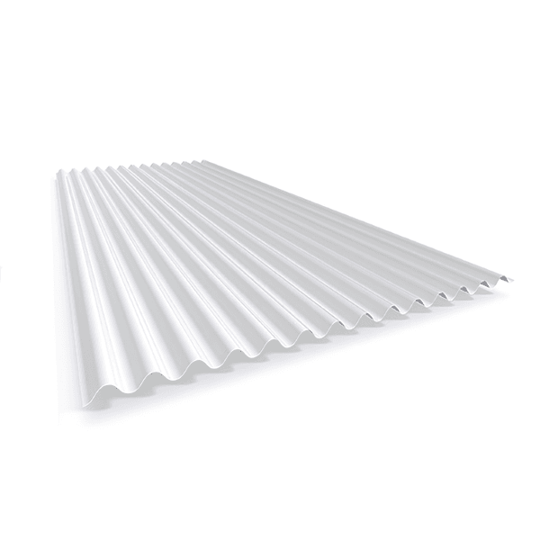 TELHA TRANSLÚCIDA PRFV ONDAFORT INCOLOR 3,66X1,10CM P2010015 AFORT