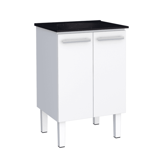 GABINETE AÇO LAVANDERIA VÊNUS 60 X 91 X 53CM BRANCO P89437 COZIMAX