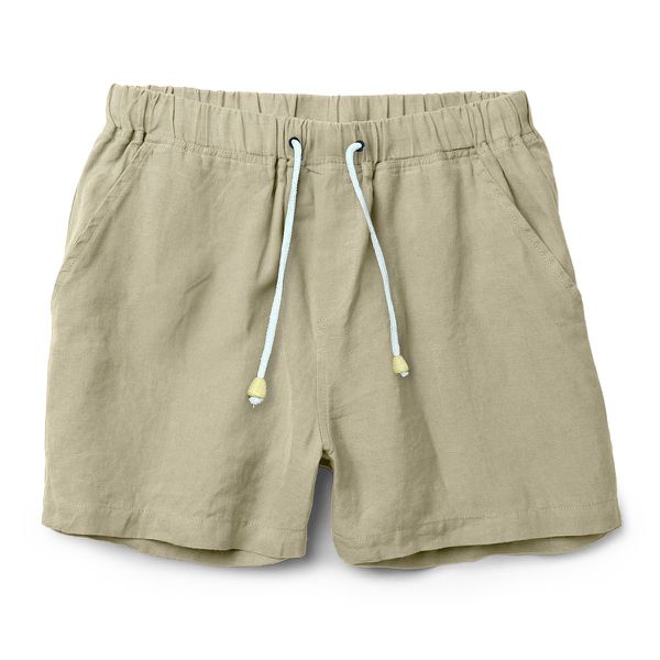 Bermuda Linho Premiun Masculina Cru (palha)