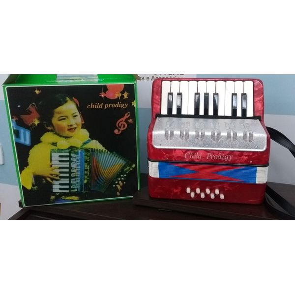 Acordeon Infantil 8 baixos 