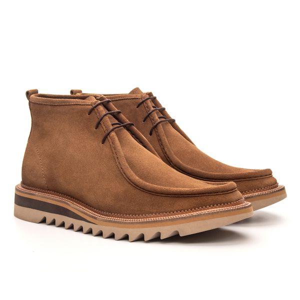 Ankle Canadien Sued Capuccino