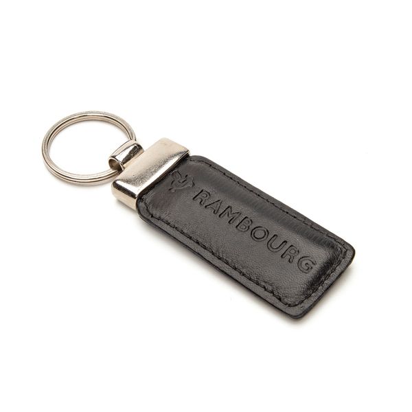 Chaveiro em couro Preto