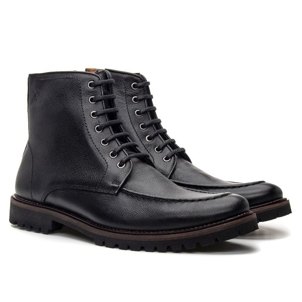 Coturno Masculino Concórdia Preto