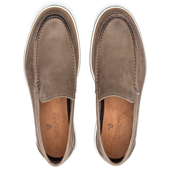 Mocassim masculino nobuck 2025