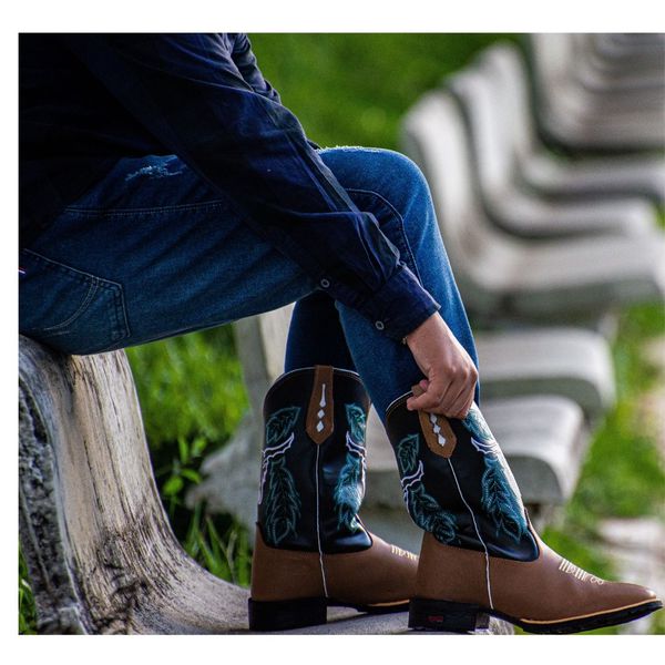 Bota ariat bico store quadrado