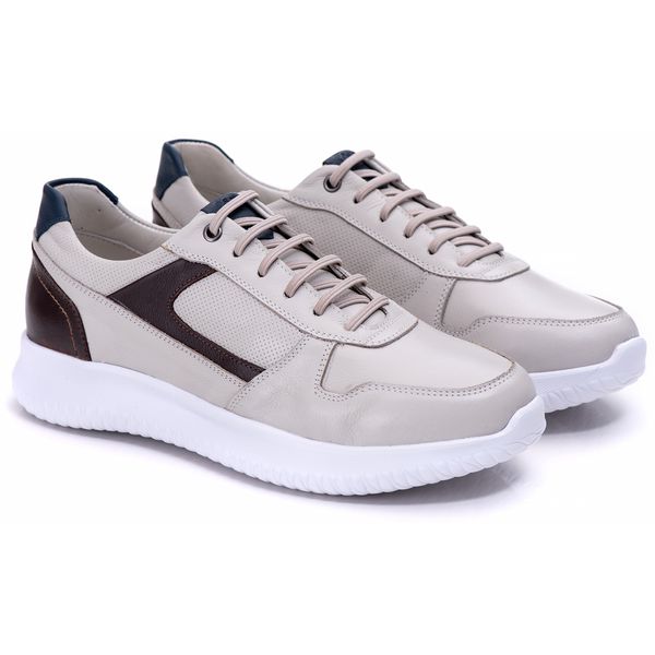 Tênis Masculino Ultra Leve Gelo Comfort 3024