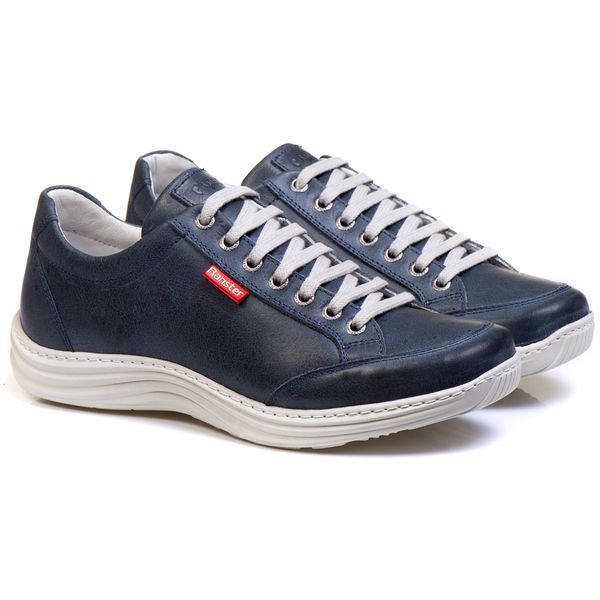 Sapatênis Masculino Azul Comfort 3001