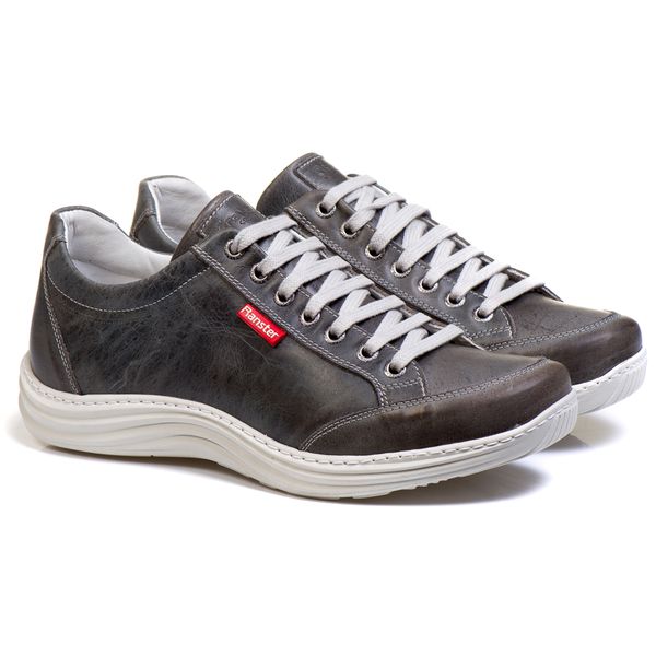 Sapatênis Masculino Grafite Comfort 3001