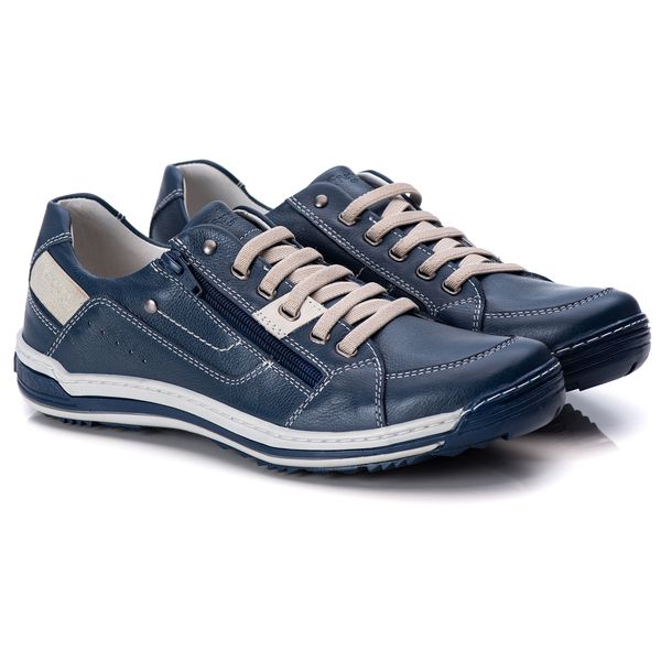 Sapatênis Masculino Azul Comfort 3015