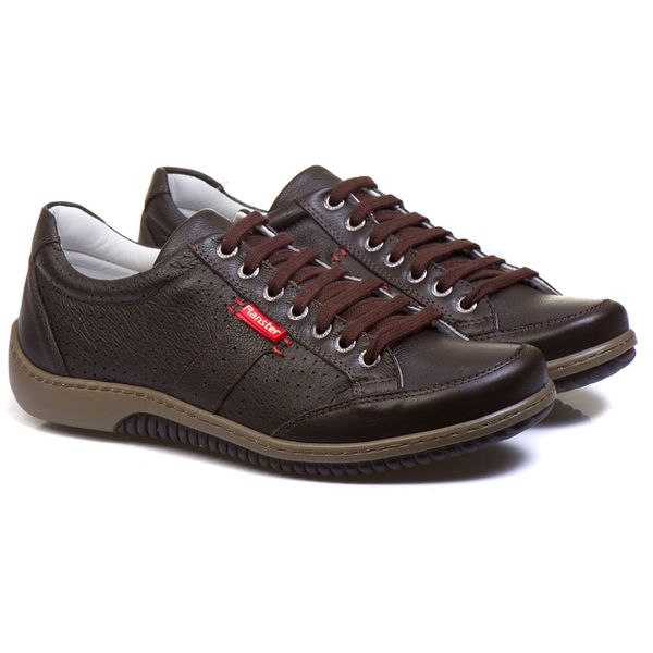 Sapatênis Masculino Café Comfort 3016