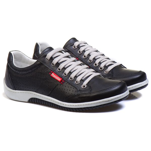 Sapatênis Masculino Preto Comfort 3016