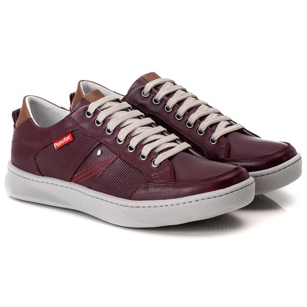 Sapatênis Masculino Bordô Comfort 3020