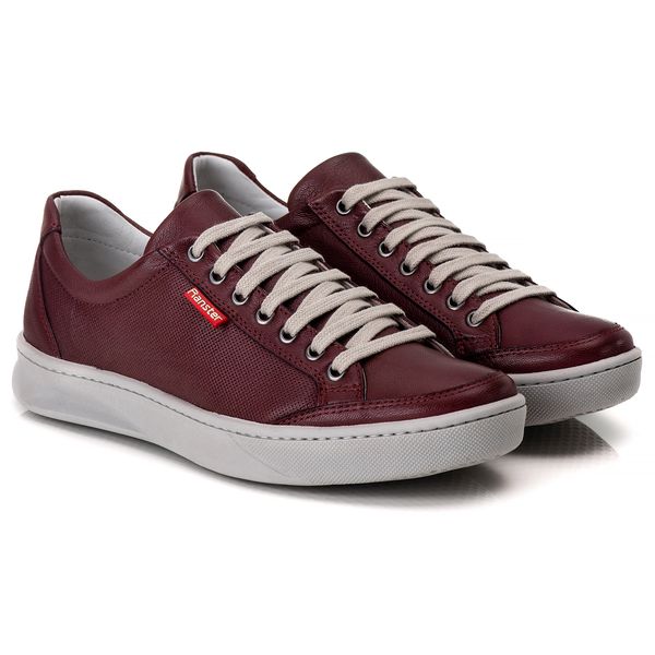 Sapatênis Masculino Bordô Comfort 3021