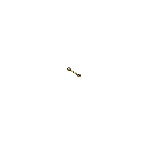 Piercing Bolinha Banhado A Ouro 18k